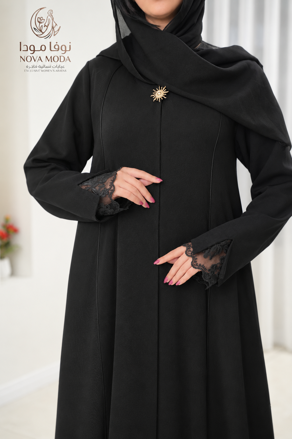 عباية لمار بجنب جكارد